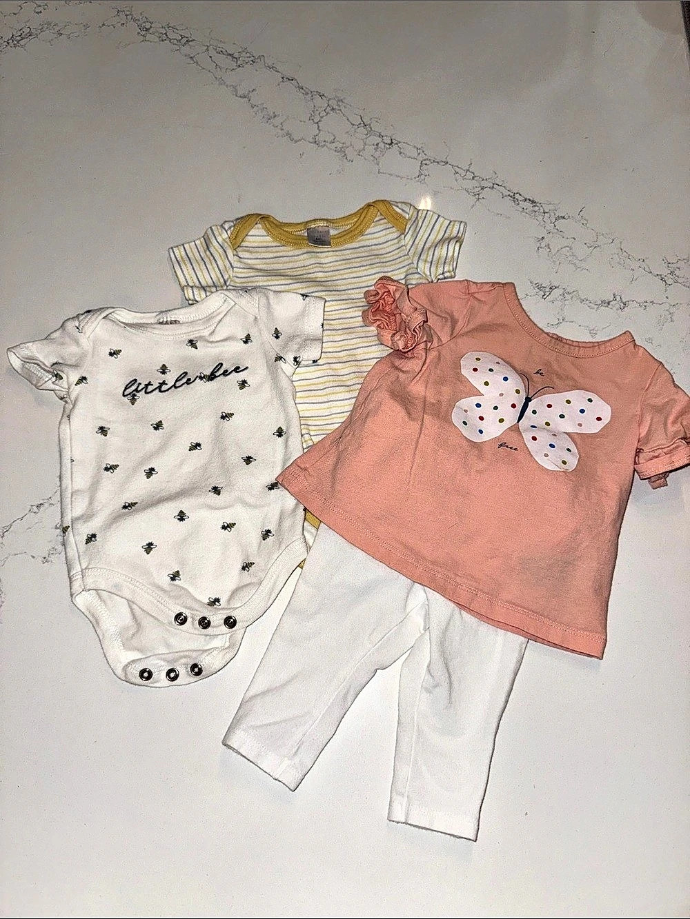 Bundle 4-Piece Outfit Pink & White
